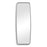 Haus Appeal Effie 60x21in Mirror | Silver Leaf Iron Frame | Full-Length Dressing & Entryway Mirror | 60 x 21 x 2 in, Vertical Mount | Model W00518