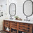 Haus Appeal McBride 32x20" Mirror | Modern Matte Black Engineered Polymer | Entryway & Bathroom Mirror | 20in x 32in, 0.75in Depth | Model W00523