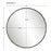 Haus Appeal Cassian 35X35" Mirror