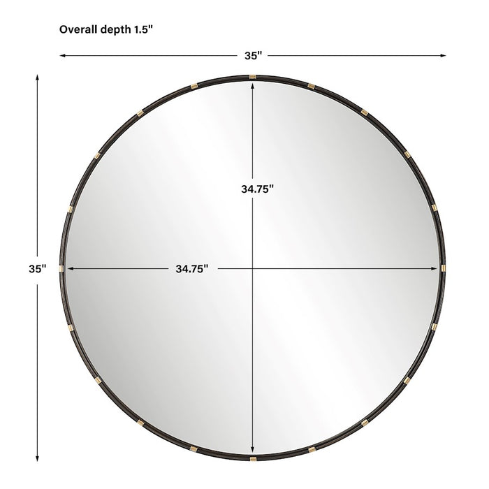 Haus Appeal Cassian 35X35" Mirror
