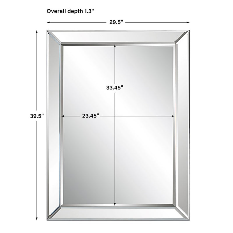 Haus Appeal Davian 40X30" Mirror