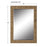 Haus Appeal Astrid 35x25in Wall Mirror | Coastal Design with Wrap that Resembles Rattan | Entryway & Powder Room Accent | Model W00561