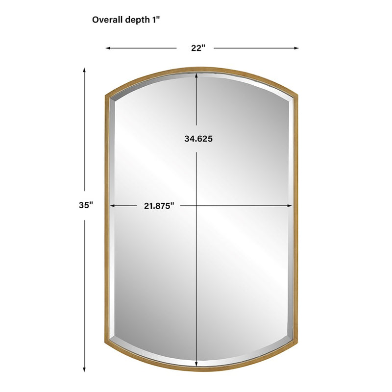 Haus Appeal Cooperton 35X22" Mirror