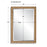 Haus Appeal Florence 32X22" Mirror - W00584