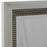 Haus Appeal Aida 36x24in Wall Mirror | Warm Silver Beaded Frame | Entryway & Bathroom Accent | 1.25 x 24 x 36 in | Vertical/Horizontal Mount | Model W00595