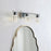 Haus Appeal Kyro 24x41in Arch Wall Mirror with Graceful Curves | Warm Silver Frame | Entryway & Bathroom Accent Mirror | Vertical Mount | Model W00596