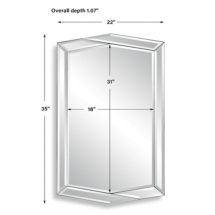 Haus Appeal Rennes 35X22" Mirror