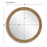 Haus Appeal Winthrop 30X30" Mirror - W00602