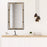 Haus Appeal Quincy 38x22in Rectangular Dual Frame Wall Mirror | Distressed Rustic Bronze & Antiqued Gold | Entryway & Bedroom Accent Mirror | Model W00607