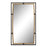 Haus Appeal Quincy 38x22in Rectangular Dual Frame Wall Mirror | Distressed Rustic Bronze & Antiqued Gold | Entryway & Bedroom Accent Mirror | Model W00607