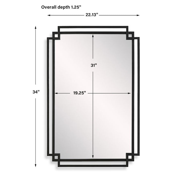 Haus Appeal Palermo 34X22" Mirror