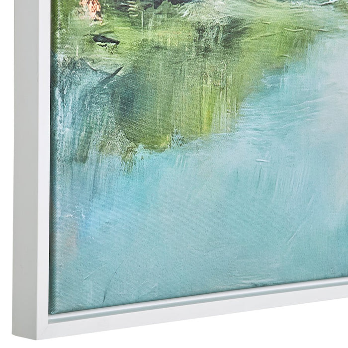 Haus Appeal The River Glows Framed Canvas