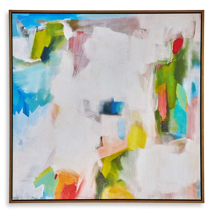 Haus Appeal Dream Of Isles Framed Canvas