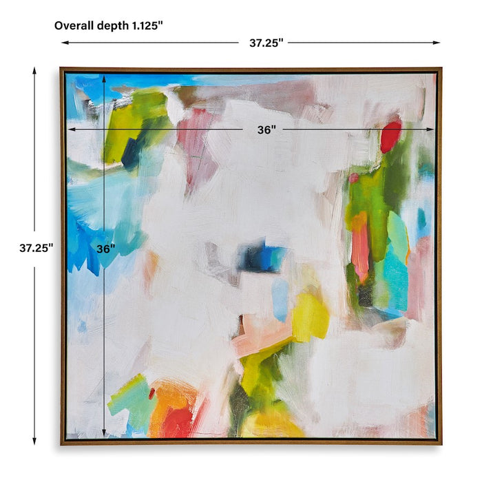 Haus Appeal Dream Of Isles Framed Canvas