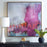 Haus Appeal Jardins Rose Framed Canvas