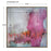 Haus Appeal Jardins Rose Framed Canvas