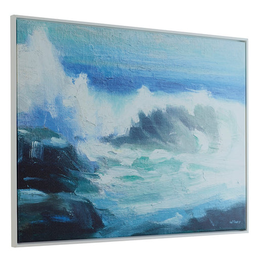 Haus Appeal Designs Wave Framed Canvas - W03009
