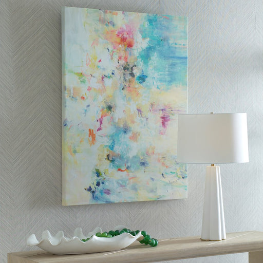 Haus Appeal Floral Dreams Frameless Giclee On Canvas