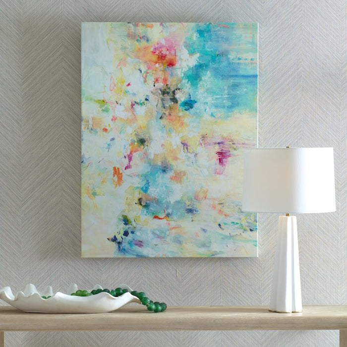 Haus Appeal Floral Dreams Frameless Giclee On Canvas