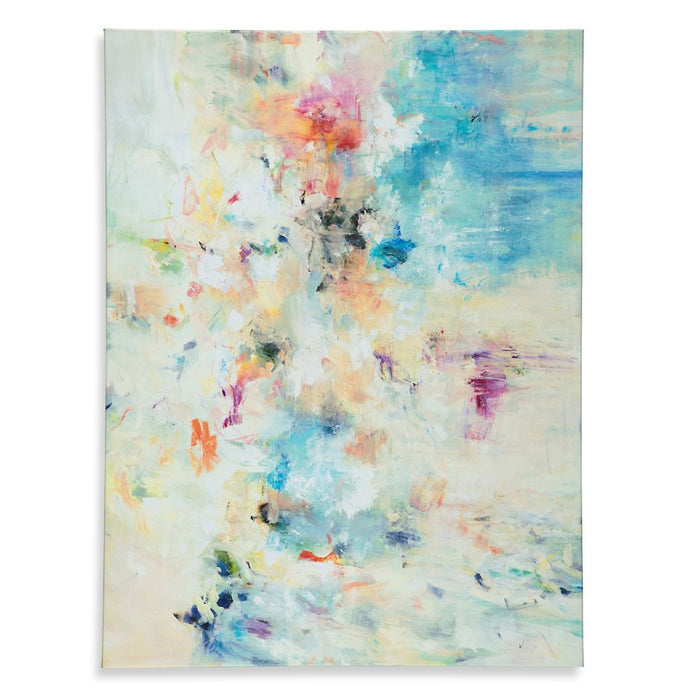 Haus Appeal Floral Dreams Frameless Giclee On Canvas