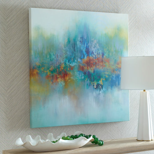 Haus Appeal Earth Tones Frameless Giclee On Canvas