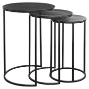 Haus Appeal Designs Ironhorse Nesting Tables, Set Of 3 - W23000