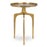 Haus Appeal Savian Accent Table, Soft Gold