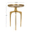 Haus Appeal Savian Accent Table, Soft Gold