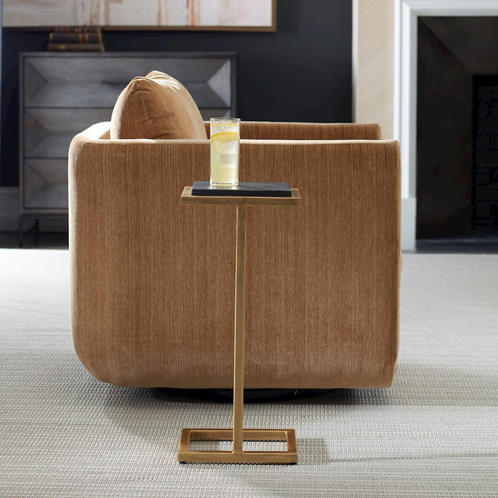 Haus Appeal Spoden Martini Table, Black