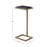 Haus Appeal Spoden Martini Table, Black