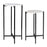 Haus Appeal Beatrice Accent Tables (Set Of 2)