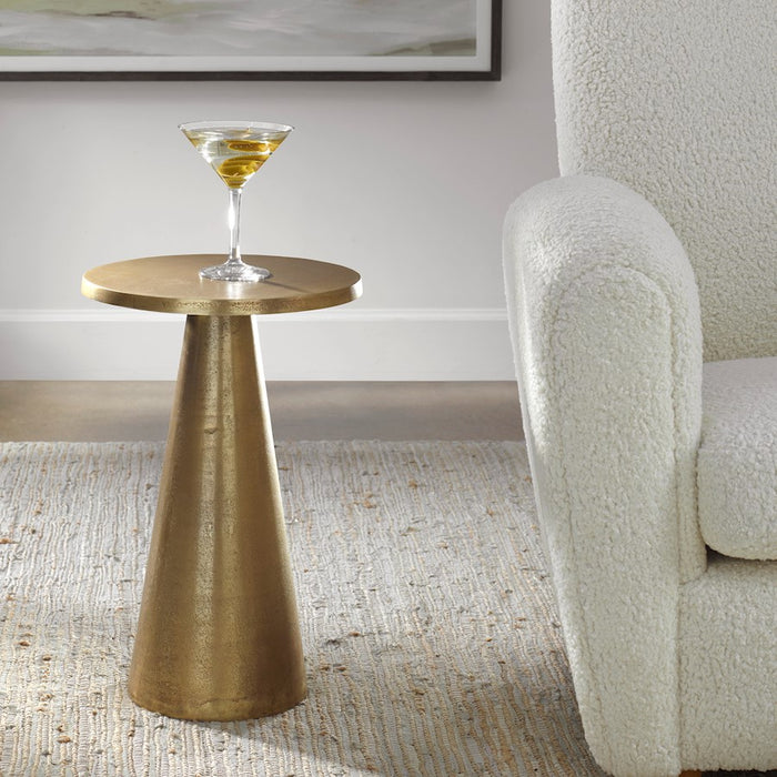 Haus Appeal Bianca Pedestal Accent Table