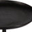 Haus Appeal Juno Accent Table | Modern Raw Dark Brown Oxidized Aluminum & Iron | Living Room & Entryway End Table | 13in Diameter | Model W23036