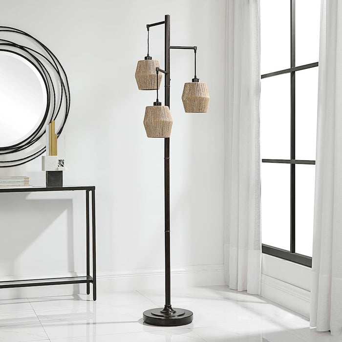 Haus Appeal Parson 3 Light Floor Lamp