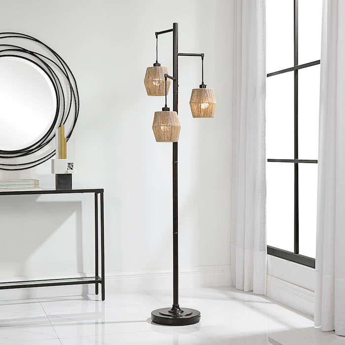 Haus Appeal Parson 3 Light Floor Lamp
