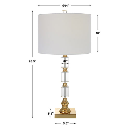 Haus Appeal Designs Walton 1 Light Table Lamp - W26094-1