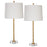 Haus Appeal Bushnell 1 Light Table Lamp Set Of 2