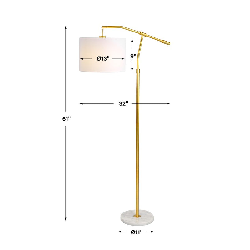 Haus Appeal Bakersfield 1 Light Floor Lamp