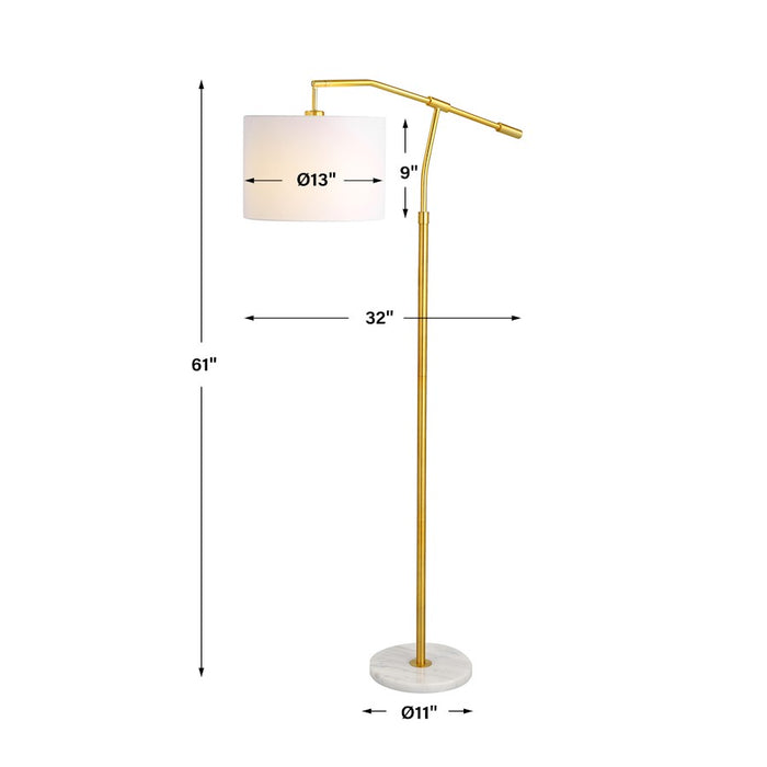 Haus Appeal Bakersfield 1 Light Floor Lamp