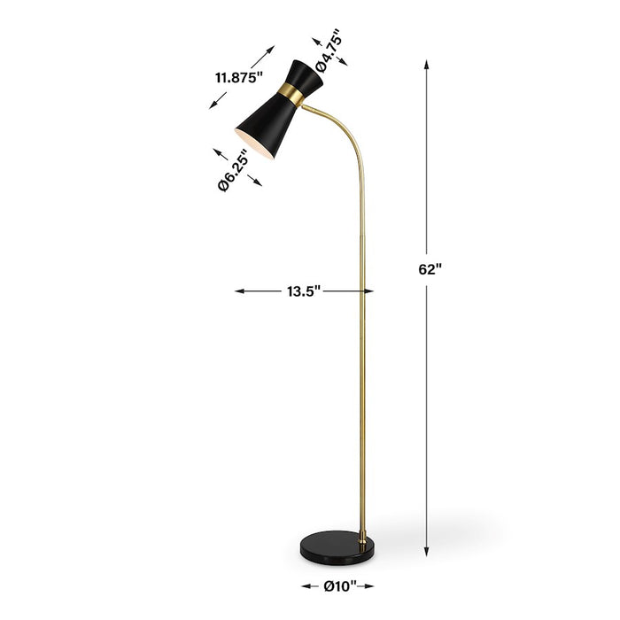 Haus Appeal Milan 1 Light Floor Lamp