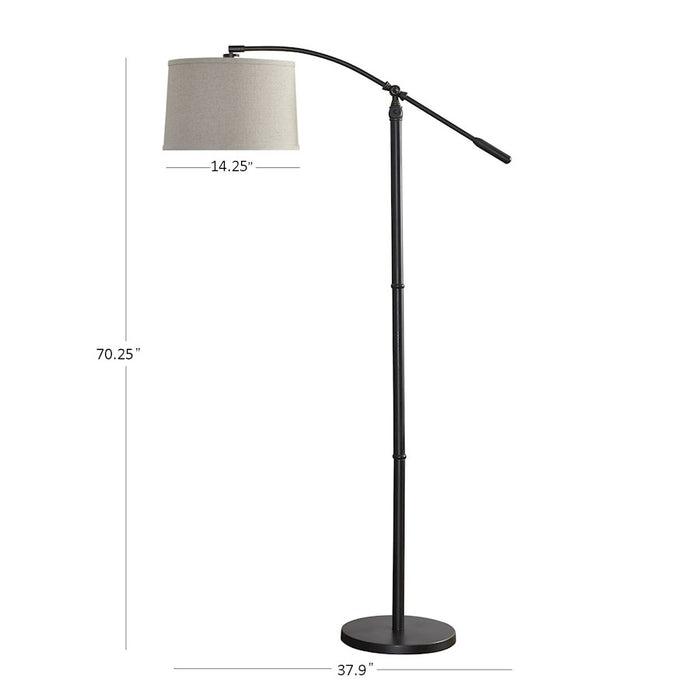 Haus Appeal Manhattan Floor Arc Lamp - W26125-1