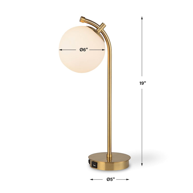 Haus Appeal Movino 1 Light Desk Lamp - W26131-1
