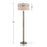Haus Appeal Madigan 1 Light Floor Lamp