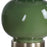 Haus Appeal Elena 1-Light Table Lamp | Dark Green Glazed Ceramic & Antique Brass | Living Room & Bedroom Accent Light | 26in Tall | Model W26154-1
