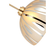 Varaluz Chroman Empire 1Lt 16"W Dome Pendant, Satin Gold