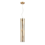 Varaluz Chroman Empire 3Lt Pendant, Satin Gold/Two-Layer Satin Gold