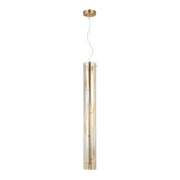 Varaluz Chroman Empire 4Lt Pendant, Satin Gold/Two-Layer Satin Gold