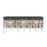 Varaluz Barcelona Crystal Bath Vanity, Onyx