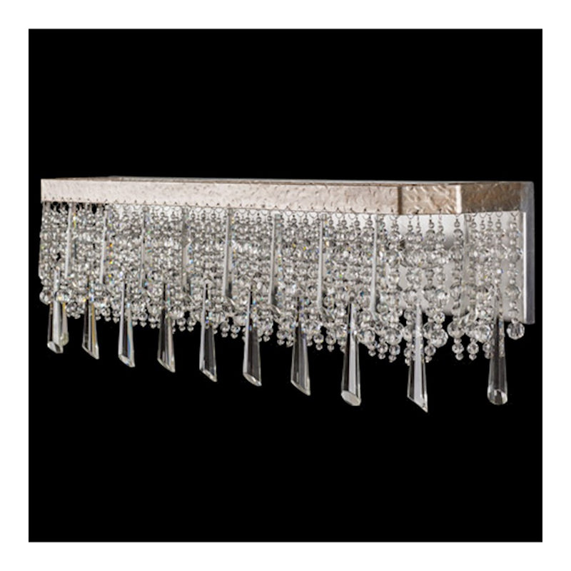 Varaluz Barcelona 4 Light Bath Fixture, Transcend Silver
