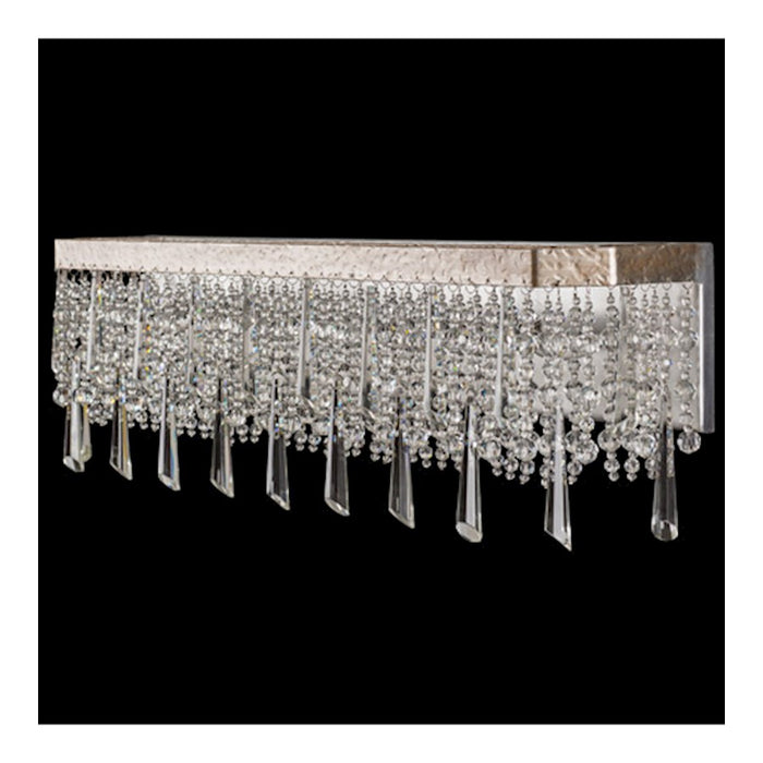 Varaluz Barcelona 4 Light Bath Fixture, Transcend Silver